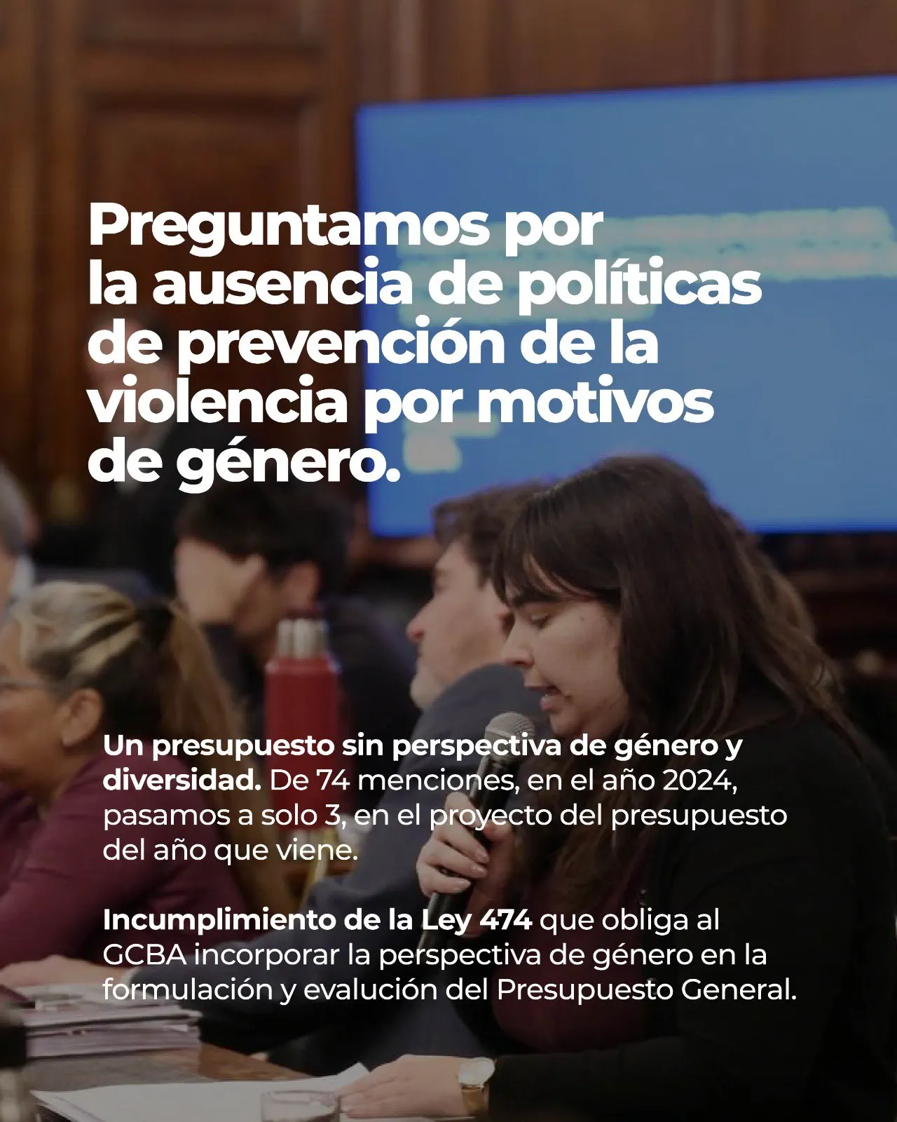 presentación del presupuesto